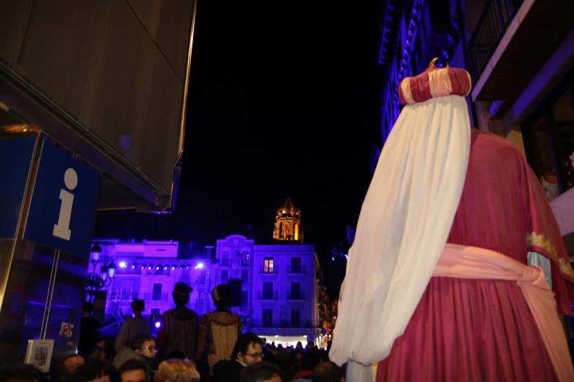 Imatge de l'espectacle inaugural Reus Capital Cultura Catalana 2017.