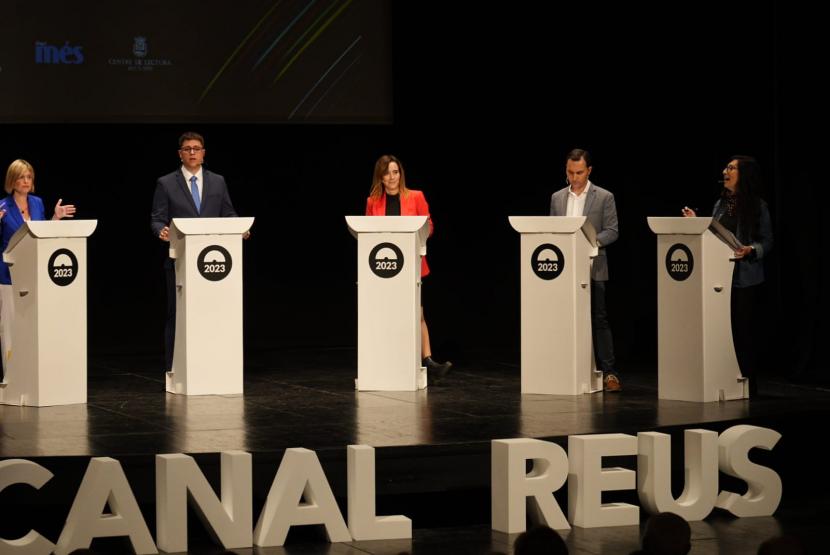 Debat 28M Reus - Foto Gerard Martí