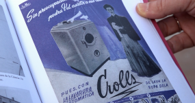 imatge d'un anunci de Crolls extret del llibre "Senyora vostè pot tenir una Crolls" d'Isabel Martínez